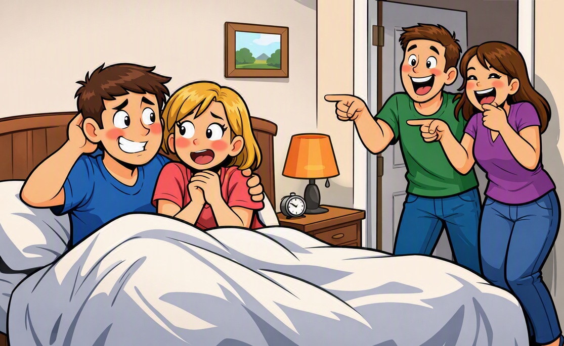 People laughing together